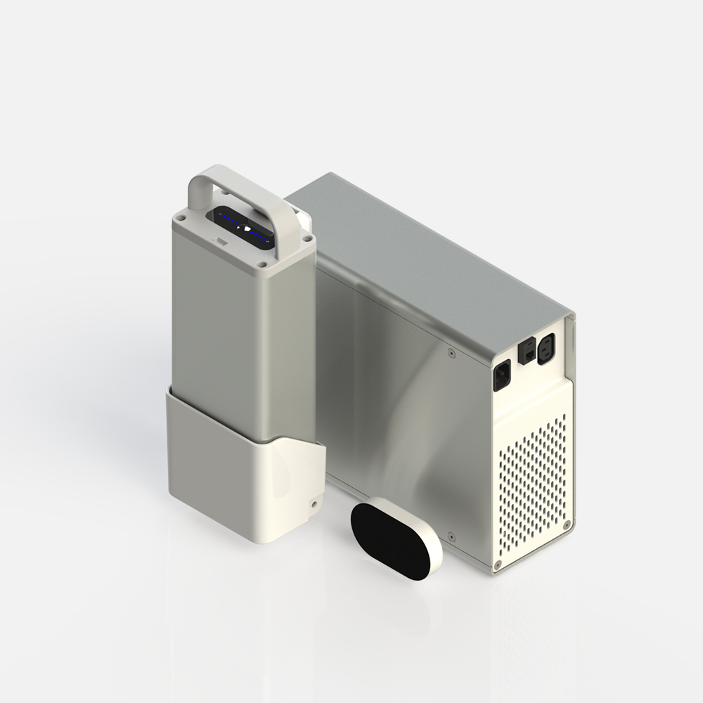 UltraLife X5 Hot-Swappable Battery System for High Performance Mobile Medical Carts